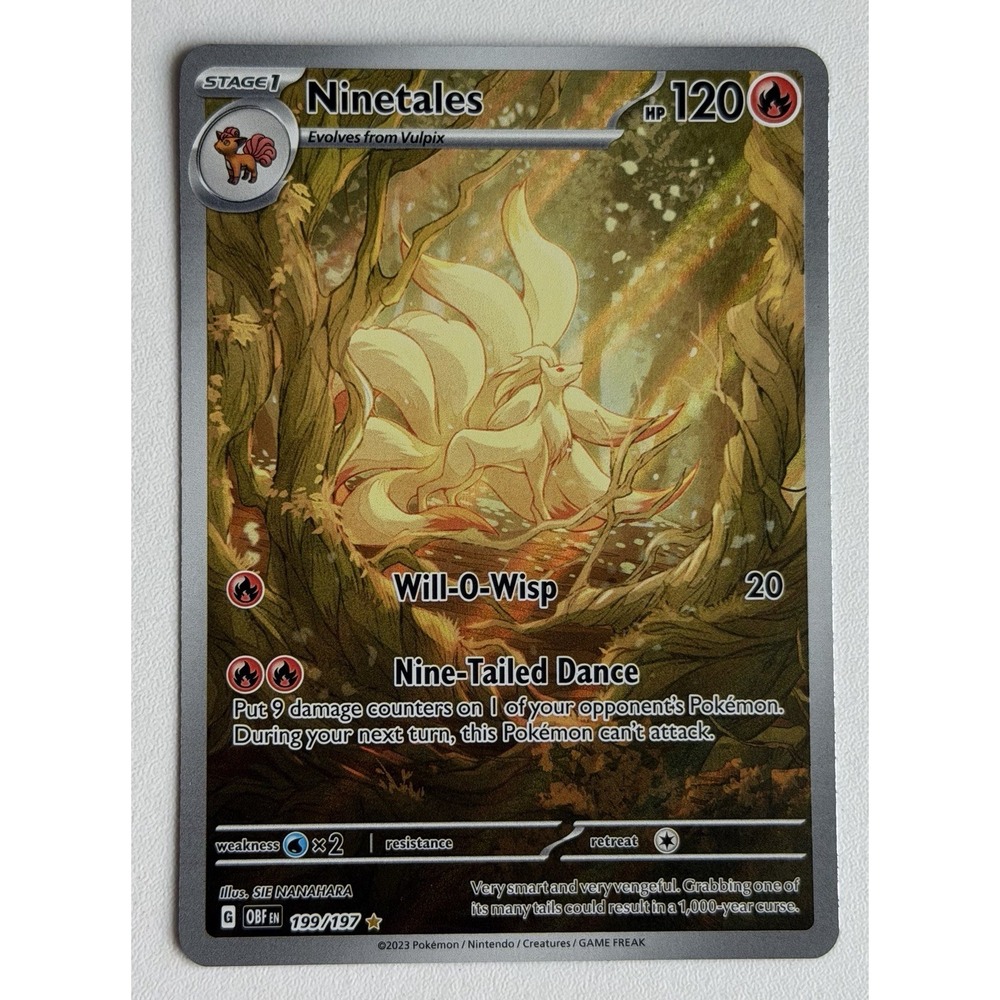 Ninetales 199/197 SV03: Obsidian Flames